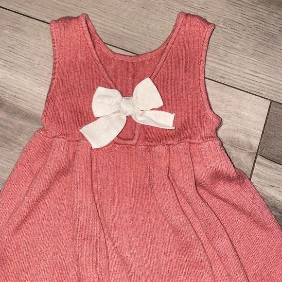 BOW TRIM KNIT DRESS - Picture 3 of 7
